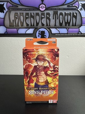 One Piece Card Game Treasure Boosters Set Box Factory Sealed