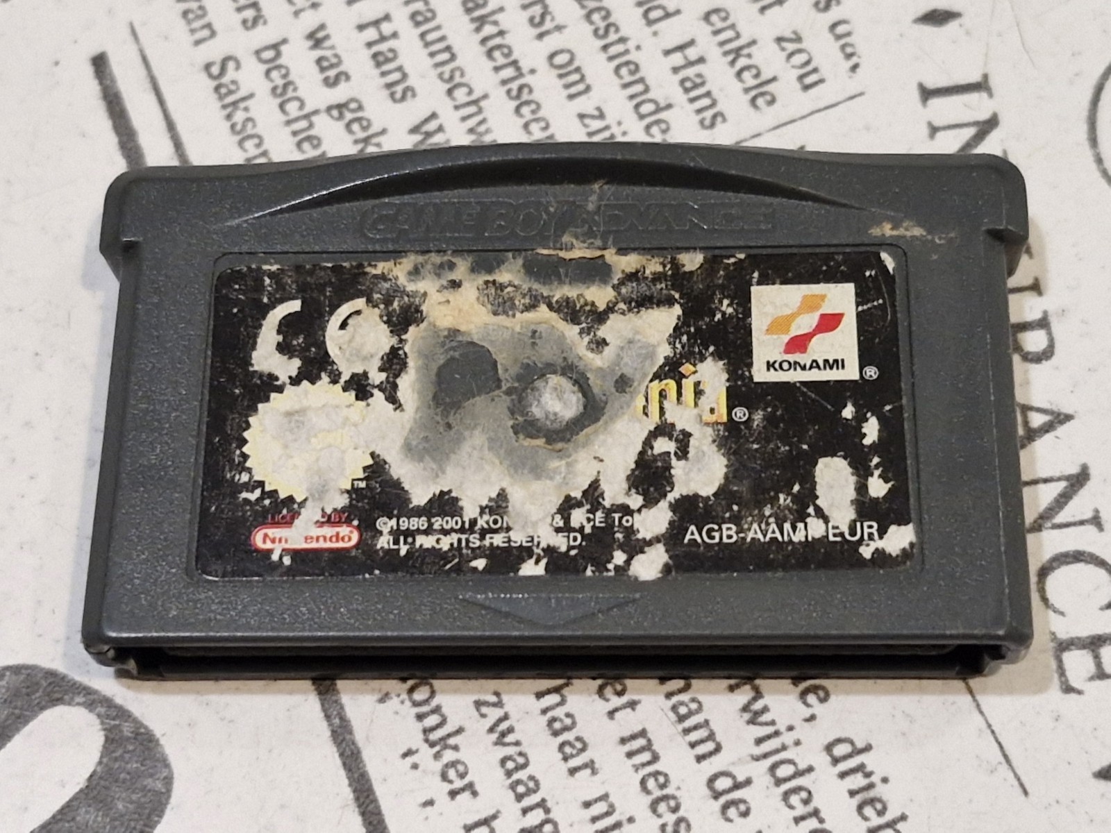 JEU GAME BOY ADVANCE GBA CASTLEVANIA KONAMI GAMEBOY EUR 