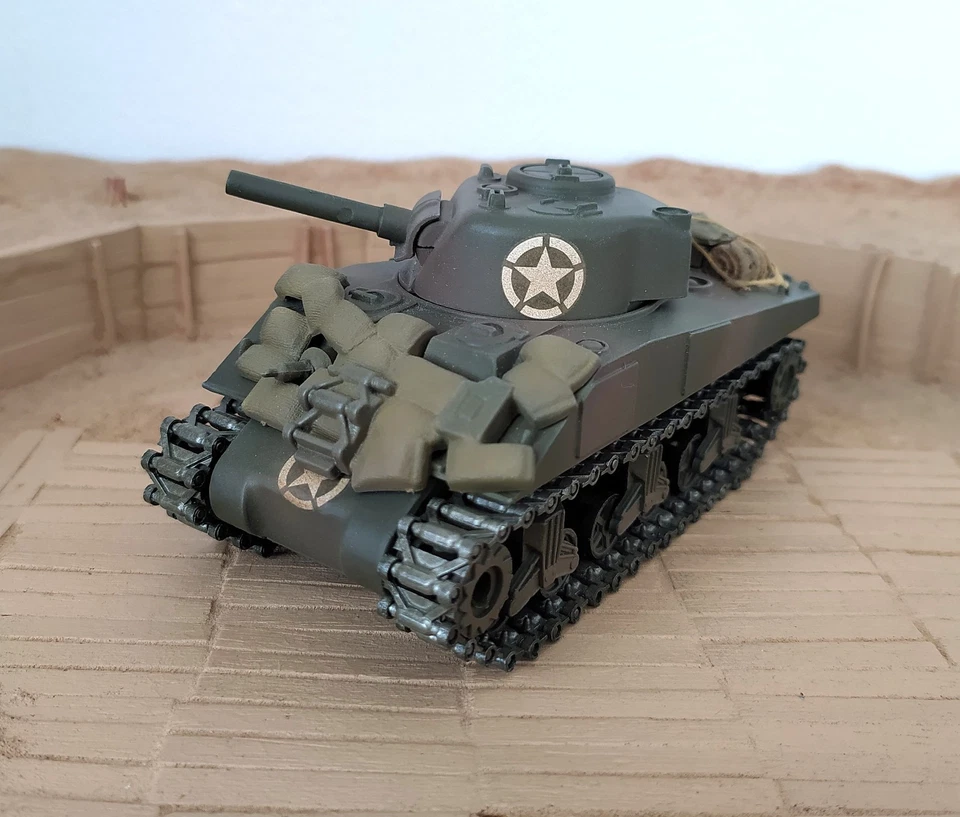 Char Sherman obusier 105 mm Solido Militaire 1/50 - Photo 3/4