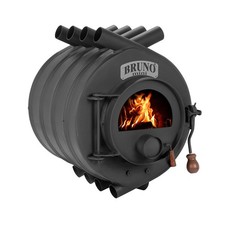 Werkstattofen Bruno Mini II 9 kW Kaminofen ohne Untergestell schwarz Stahl A
