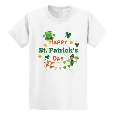 Second Ave Baby/Kinder Happy St Patrick's Day irisch weiß T-Shirt Oberteil 