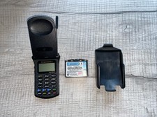 Motorola StarTAC ST7868W Black Flip Phone TESTED