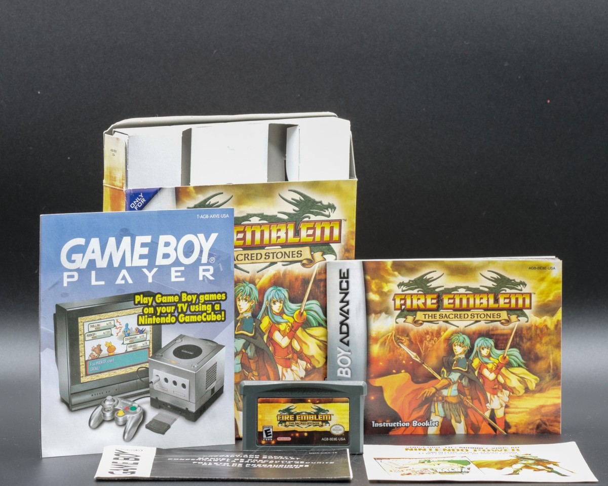 Fire Emblem The Sacred Stones GBA Gameboy Advance CIB ALL INSERTS