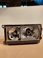 Original Mercedes W123 Scheinwerfer ohne Glas von HELLA, links, gebraucht Original Mercedes W123 Scheinwerfer ohne Glas von HELLA, links, gebraucht