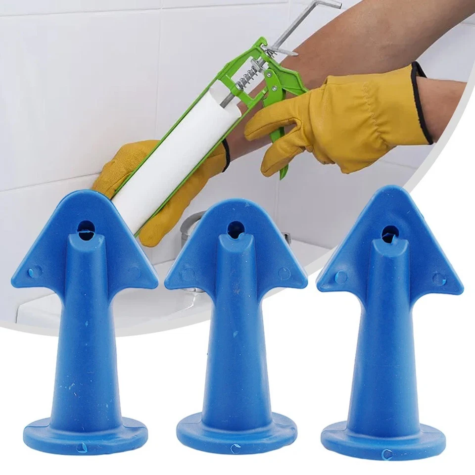 3 In 1 Silicone Caulking Finisher Sealant Nozzle Spatula Filler Spreader Tool, - Image 3 of 4