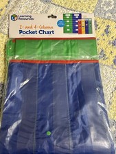 Learning Resources Pocket Chart 2 & 4-Column ...
