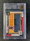 2004-05 UD Hardcourt MICHAEL JORDAN Auto Clear Commemoratives SP #HCC-MJ BGS 9