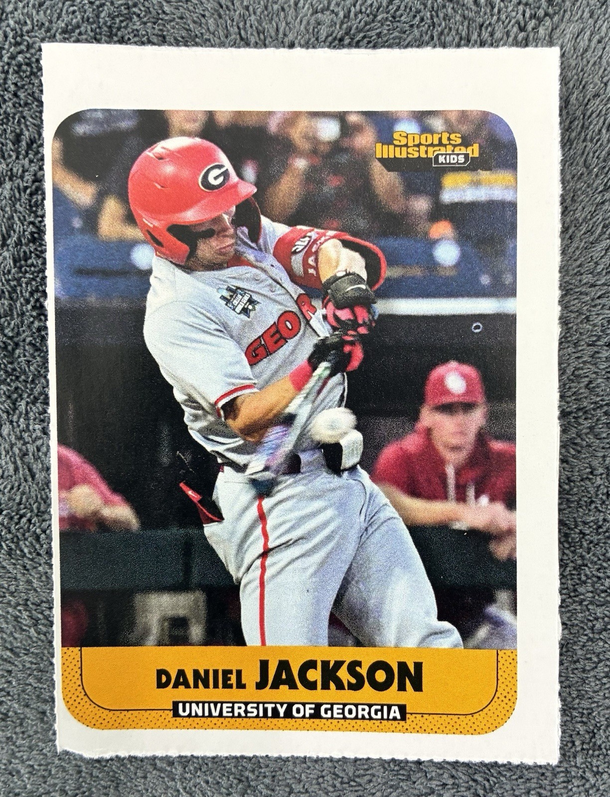 2026 SI For Kids Daniel Jackson 1st SI Card RC Rockies #1 Pick SEC Triple Crown