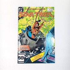 Star Trek #18 DC Comics 1985 Direct Edition Tom Sutton Cover, NM-