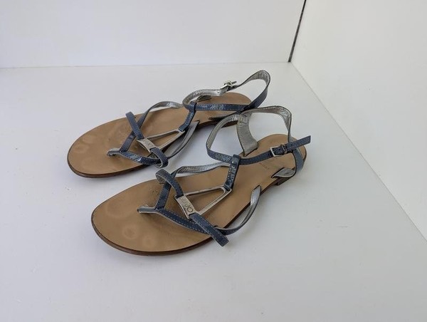 Women Liu Jo Sandals Navy Leather 40