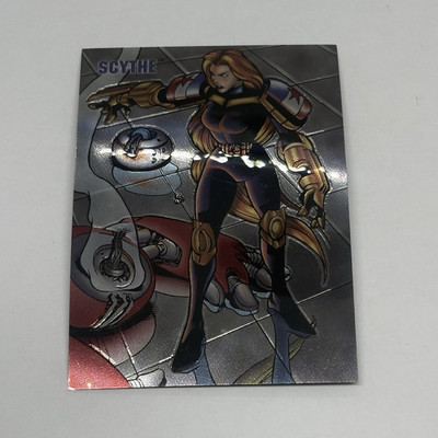 1996 Aegis Wildstorm II Scythe #18 Comic Trading Card Chromium Rare Rc7