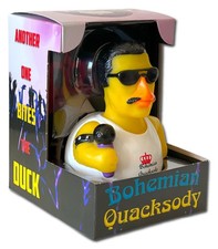 CelebriDucks Bohemian Quacksody Rubber Duck Collectible Bath Toy Yellow 80 Ch...