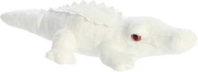 8'' Albino Alligator Plush Soft Stuffed Animal Exotic Wildlife Toy Collectible