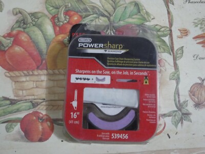 OREGON PS55 POWERSHARP DIAMOND CHAIN & SHARPENING STONE 16'' FITS STIHL McCULLOCH