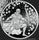 1 oz silver proof Crypto Crucible .999 Pure COA BOX SSG Silver Shield Warriors