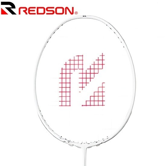 Ракетка для бадминтона REDSON 2025 Shape SG, 5U, без тетивы, белая, NWT RB-PLSSG