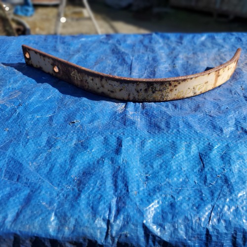 1940- 1941 Lincoln Left Front Outer Bumper Bracket. Used Ad#2217 - Foto 16 di 20