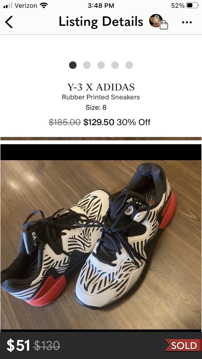 Adidas Adizero Roland Garros Y 3 Y3 Tennis Shoes Barricade US 11