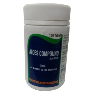 ALOES COMPOUND TABLET ALARSIN FREE SHIPPING