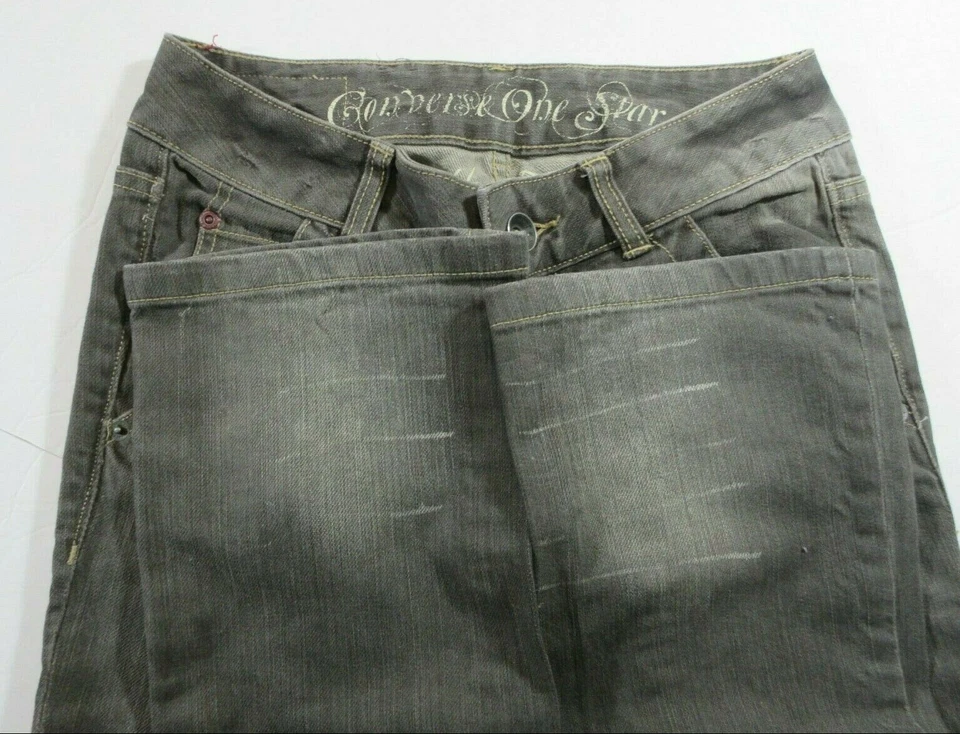 Converse One Star Trinity Boot Women's Brownish-Gray Premium Jeans Size 26 - Image 3 of 4