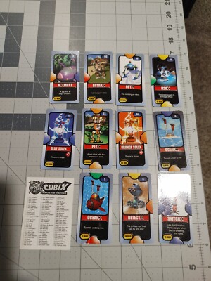 Cubix Robots for everyone Trend Masters Cinepix 2001 cards
