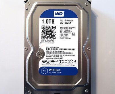 WD WD10EZEX-00WN4A0 HHNNHT2CHB (WCC6) Thailand 1.0TB 3.5