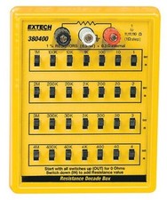 380400 Resistance Decade Box with 7 Decade Ranges of Resistance