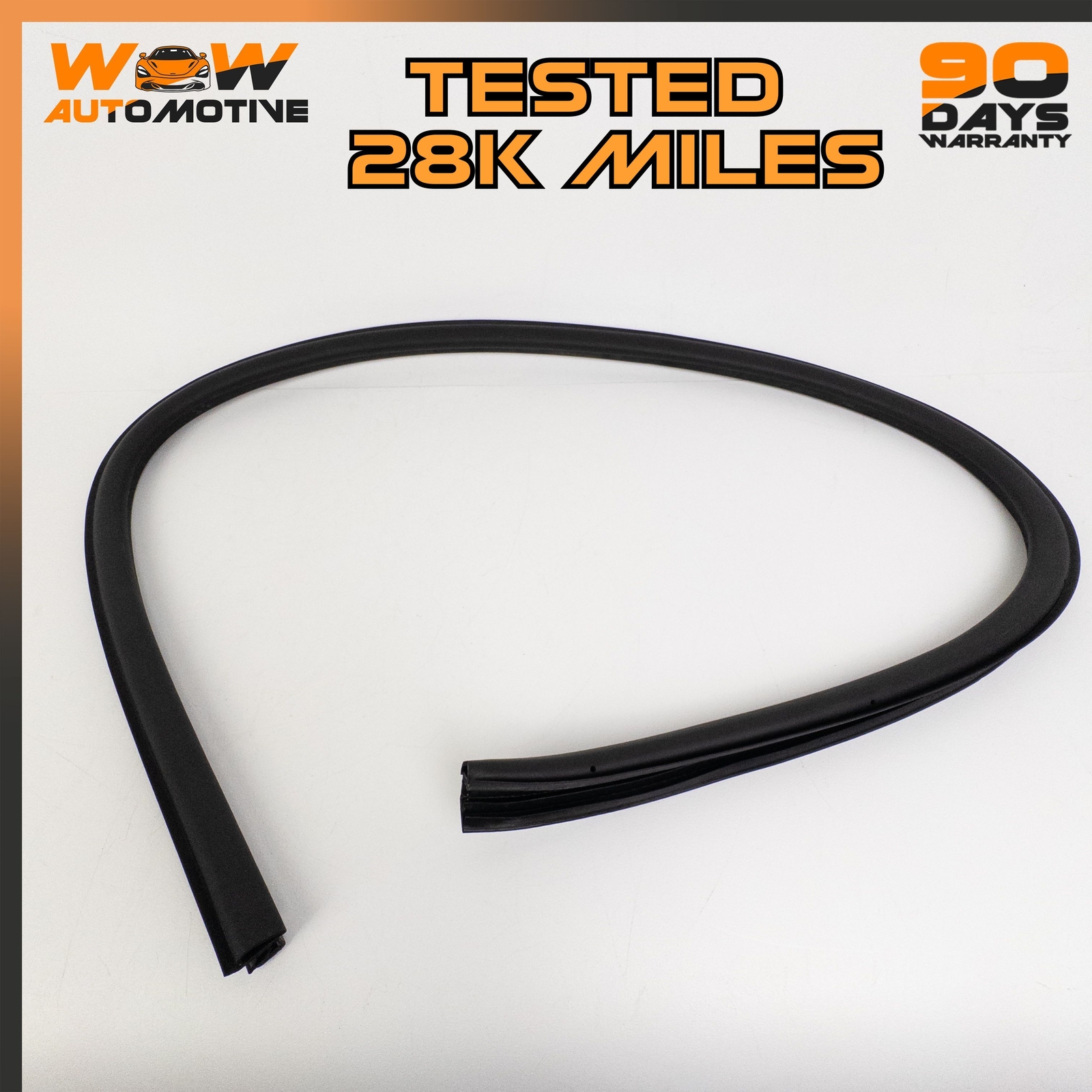 07-11 BENTLEY CONTINENTAL GTC FRONT LOWER DOOR SEAL WEATHERSTRIP  RUBBER OEM  