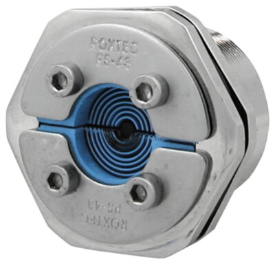 Roxtec C-RS-T-43, 4 to 23 MM Cable, Nickel-Plated Brass, Single Cable Seal, 1pc