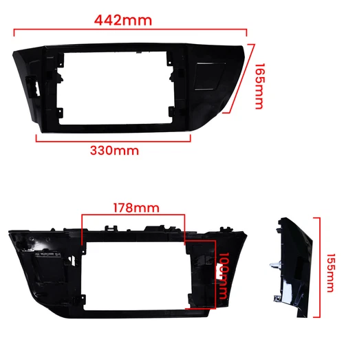 For Toyota Corolla 2014 2015 2016 CarPlay Android 12.0 Car Stereo Radio GPS Navi - Picture 15 of 15