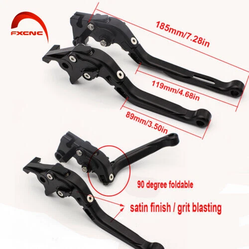 Alavancas de embreagem de freio dobráveis CNC para Aprilia RSV4 FACTORY/RSV4-R RSV4RR 2009-2022 - Imagem 2 de 4