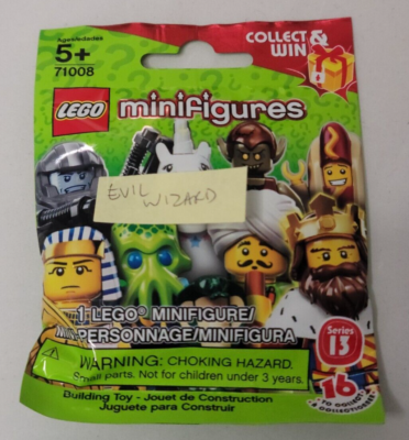 LEGO 71008 Evil Wizard SEALED CMF Collectible Minifigures Series