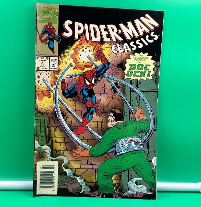 1993 Marvel Comics Spider-Man Classics Doc Ock The Tentacled