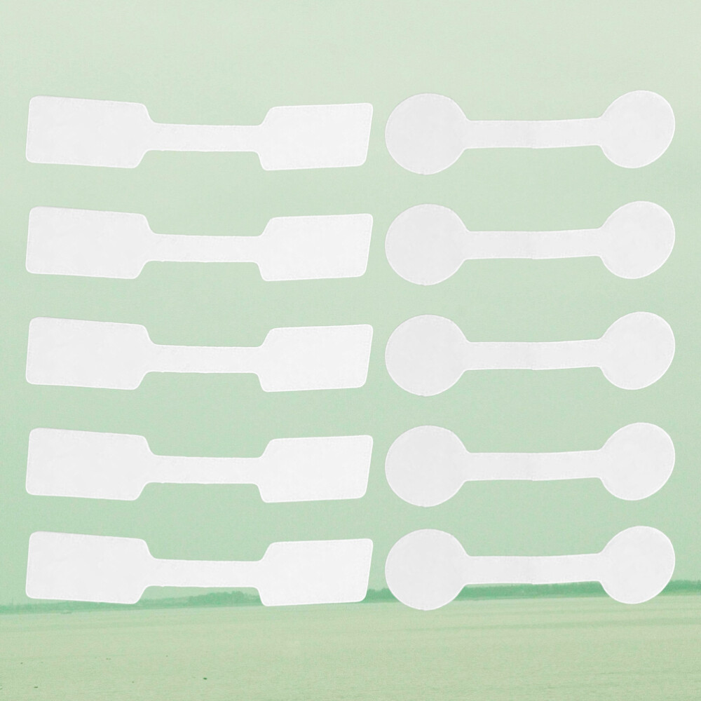 1000pcs Selfadhesive Jewelry Labels Barbell Jewelry Tags Jewelry