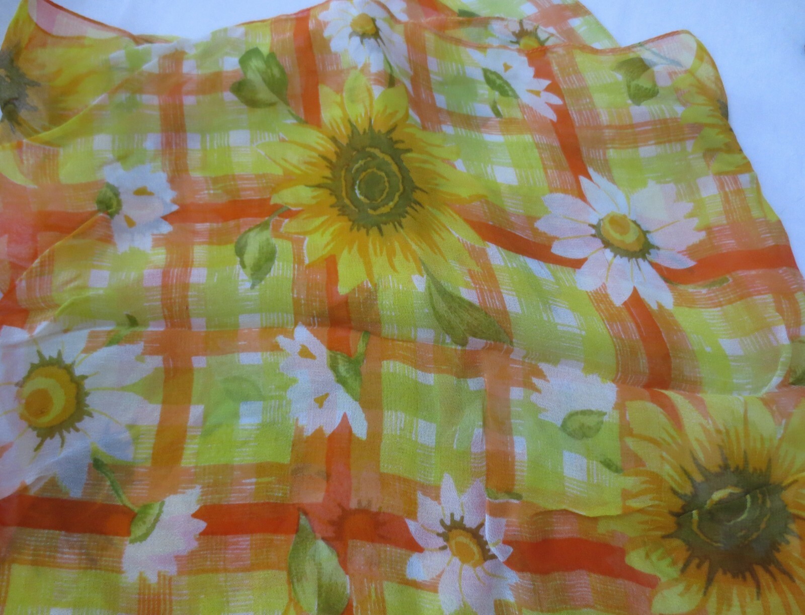 5 Scarves PRINTS LONG RECTANGULAR Sheer Animal pr… - image 5