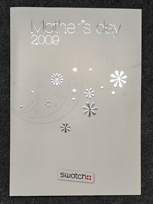 Swatch Pressemappe press kit - Mothers Day Special 2009 - YLS159 Love Tag