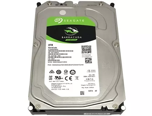 Seagate 8TB 3.5 inch Hard Drive ST8000DM004 Barracuda 64MB Cache