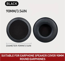 Cuscinetti auricolari per Sennheiser HD215 HD225 HD205(2) HD4.40 90mm Nero 1 paio