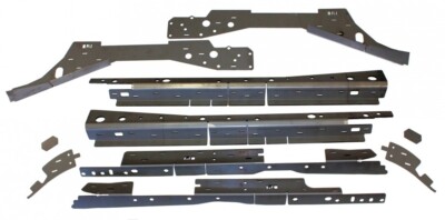 Iron Rock Off Road XJ Unibody Frame Stiffeners (Full Set)