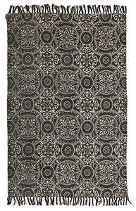 Totemic-Dynasty-Black-Rug-220X150cm