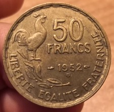 Moneta 50 Francs 1952, France, Francia, Rif. 5658