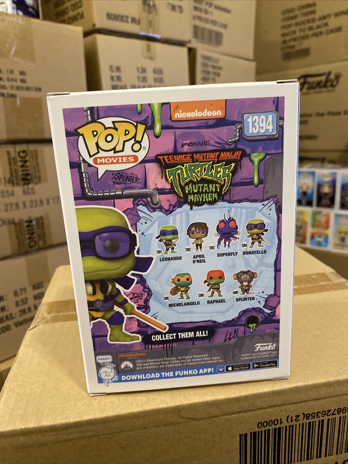 FUNKO POP! TMNT - MUTANT MAYHEM &ldquo;DONATELLO" #1394 - VINYL FIGURE