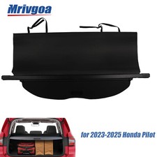 Cargo Cover For 2025 Honda Pilot Retractable Rear Trunk Luggage Shade Accessory