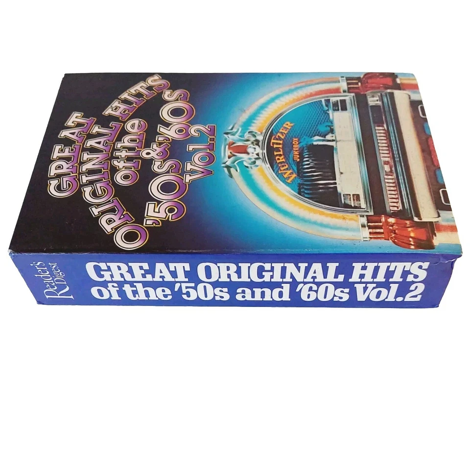 Great Original Hits Of The 50s & 60s Vol 2 Reader's Digest 6 x Cassette Tape Set - Image 3 of 4
