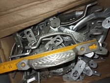   POIGNEE DE MEUBLE   ART NOUVEAU  aluminium massif 