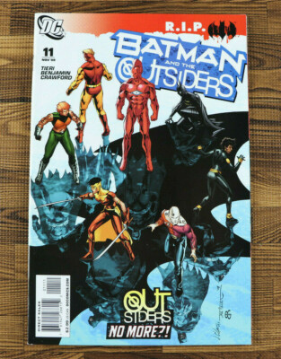 2008 DC Comics Batman & The Outsiders RIP #11 VF/VF+