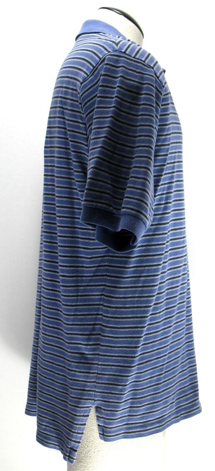 Polo Ralph Lauren polo rugby manica corta pony blu a righe taglia XL