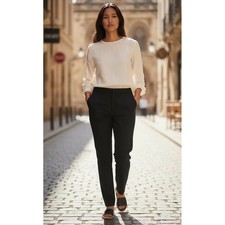 Gap High Rise Slim Taper Black Dress Pants Women's Size 12 Workwear Career 