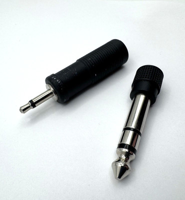 Headphone Adaptors Plug RCA Audio Cable RadioShack Music Gear Headphones Studio 
