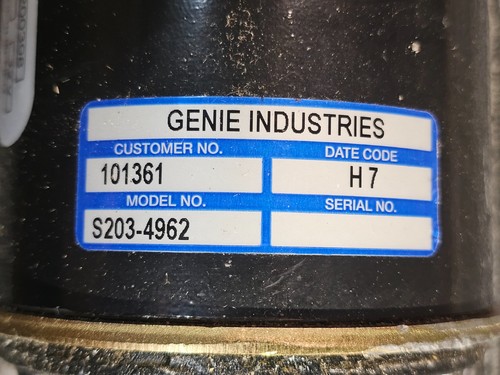 Genie Industries 101361 39200398 Notsenkpumpe 12VDC - Bild 3 von 10